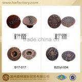 Wholesale Custom Metal Jeans Button