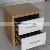 Bedroom Wooden Night Stand Two Drawers