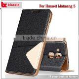 High Impact Top Quality Leather Cell Phone Case for Huawei Maimang 5