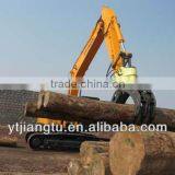 Jiangtu Rotary Timber Grapple For 4-40 Ton Excavator thumbnail-3