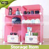 Kitchen Shelf Wholesale DIY Design Stackable Rack,cube Plastic Shelf Rack thumbnail-1