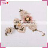 Girls Fancy Bracelets With Flower Decoration, for Party Teen Girl Bracelets thumbnail-2