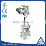Lug Type Electric Actuated Knife Gate Valve With Drawing thumbnail-2