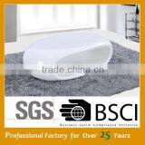 Wholesale Simple Design Glass Coffee Table High Gloss White Coffee TableJY-20 thumbnail-1