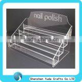 Clear Acrylic Nail Polish Stand Holder Cosmetic Display