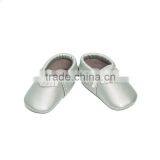 Wholesale Leather Baby Shoes Gold Baby Girls Shoes New Born Baby Shoes in Stock thumbnail-4