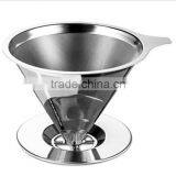 YS Manufacturer Ultra Fine Mesh Pour-Over Micro Screen Coffee Filter Over Coffee Dripper thumbnail-2