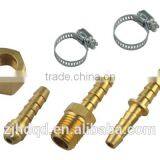 Brass Male Threaded Hose Fitting for Water Pipe With Clamp thumbnail-2