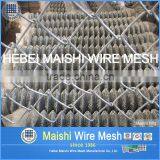 Galvanized 50mm 9 Gauge Opening 3m Height Chain Link Fence