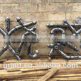 Easily Assembled Wrought Iron Ornamental Arts and Crafts Iron Fence thumbnail-5