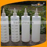 12 oz Easy Squeeze HDPE Bottles Food Grade Set of 3 thumbnail-6