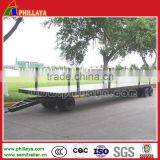 2 Axles Farm Trailers / Flatbed Mini Side Wall Drawbar Semi Trailer thumbnail-2