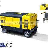 Diesel Engine Screw Air Compressor 233cfm 189psig With 170L Fuel Tank thumbnail-1