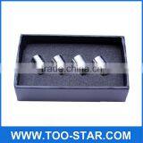 Silver Car Wheel Decor Tire Air Valve Caps Stem Cover With AMG Emblem Decoration thumbnail-2