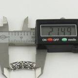 Hollow Curving Jewelry Tubes 925 Silver Accessories thumbnail-4