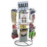 2 Tiers 12 Hooks Counter Spinner Rack thumbnail-1