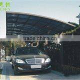 Modern Outdoor Aluminum Frame Sunshade Car Carport thumbnail-5