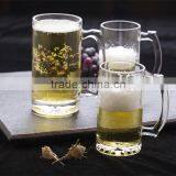 Clear Glass Beer Cup With Handle Glass Tea Cup From Shandong thumbnail-4