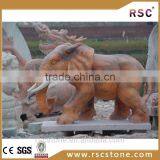 Popular Marble Elephant Sculpture for Sale thumbnail-1