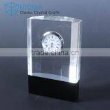 2016 Crystal Clock for Gift,promotion Crystal Clocks,table Crystal Clock thumbnail-1