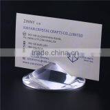 Chic Engraved Crystal Place Card Holder CNCH002B thumbnail-2