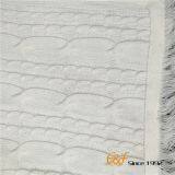 Uneven Fold Neck Design Pullover Sweater Poncho thumbnail-3