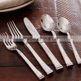Brass Silver Plated Flatware | Cutlery 5 Pieces Set thumbnail-1