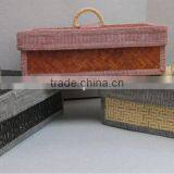 High Quality Best Selling Bamboo Shopping Bag WITH HANDLE From Vietnam thumbnail-1