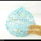 Blue Iron Decorative With Mix Pearl Hand Exercise Ball thumbnail-1