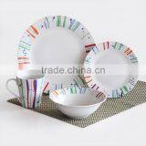 16pcs Porcelain Dinnerware Set With Decal,ceramic Dinner Set With 4C Printing thumbnail-3