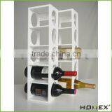 White Bamboo Stackable Wine Rack/ Wine Holder Homex-BSCI thumbnail-1