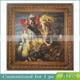 1Pc Customized Golden Wooden Picture Frame thumbnail-1