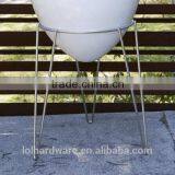 Garden Display Round Metal Wrought Iron Flower Stand thumbnail-6