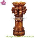 Luxury Brass Ashtray Resin Decor Stand thumbnail-1
