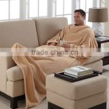 new style Washable 3 setting heat electric heated blanket with sleeves