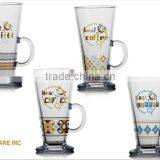 9oz 10OZ Irish Glass Coffee Mug Drinking Glass Cup Set thumbnail-1