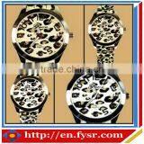 Hot Sale High Quality Fashion Leopard Wrist Watch Silicone Watch thumbnail-1