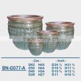 GLAZED CERAMIC OUTDOOR POT BN-G077 thumbnail-1