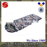 Camouflage Outdoor Camping Hiking Goose Down Cotton Sleeping Pad Bag