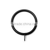 Home DYI Products Curtain Rod Ring Fixed Eyelet ID43mm/OD52mm Black Colour thumbnail-1