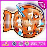 2016 Wholesale Intelligent Kids Toy Wooden Ball Maze Game W11H009 thumbnail-6