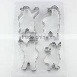 Christmas Designer Cake Cutter Fondant Decorative Fruit Cutters Cheap Metal Cookie Cutters thumbnail-2
