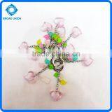 Double Love Key Chain Beautiful Key Ring thumbnail-1