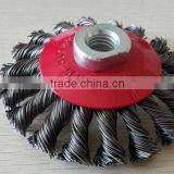 95mm x M14 FLAT TWIST KNOT BRUSH thumbnail-1