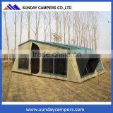 Luxury Portable Camping 4x4 off Road Camper Trailer Tent With Hot Sale