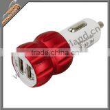 Auto Phone Charger With Two USB Port thumbnail-1