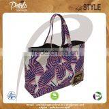 12 oz Natural Canvas Tote Bag With Inside Polyester Lining & With Canvas Handle thumbnail-2