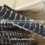 Full Size Colorful Treated Turkey Feathers Striped Feathers thumbnail-5