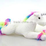 Custom New Design Hot Selling Plush Kids Wholesale Purple White Pink Unicorn Stuffed Animal thumbnail-4