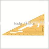 Kearing Brand, Plastic Triangle Scale Ruler, With 1/4 &1/5 Size Normal Printed, Economical Scale Ruler # 8545B thumbnail-1